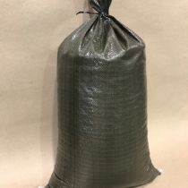 Sand Bags - Available in white or green with tie cord.  